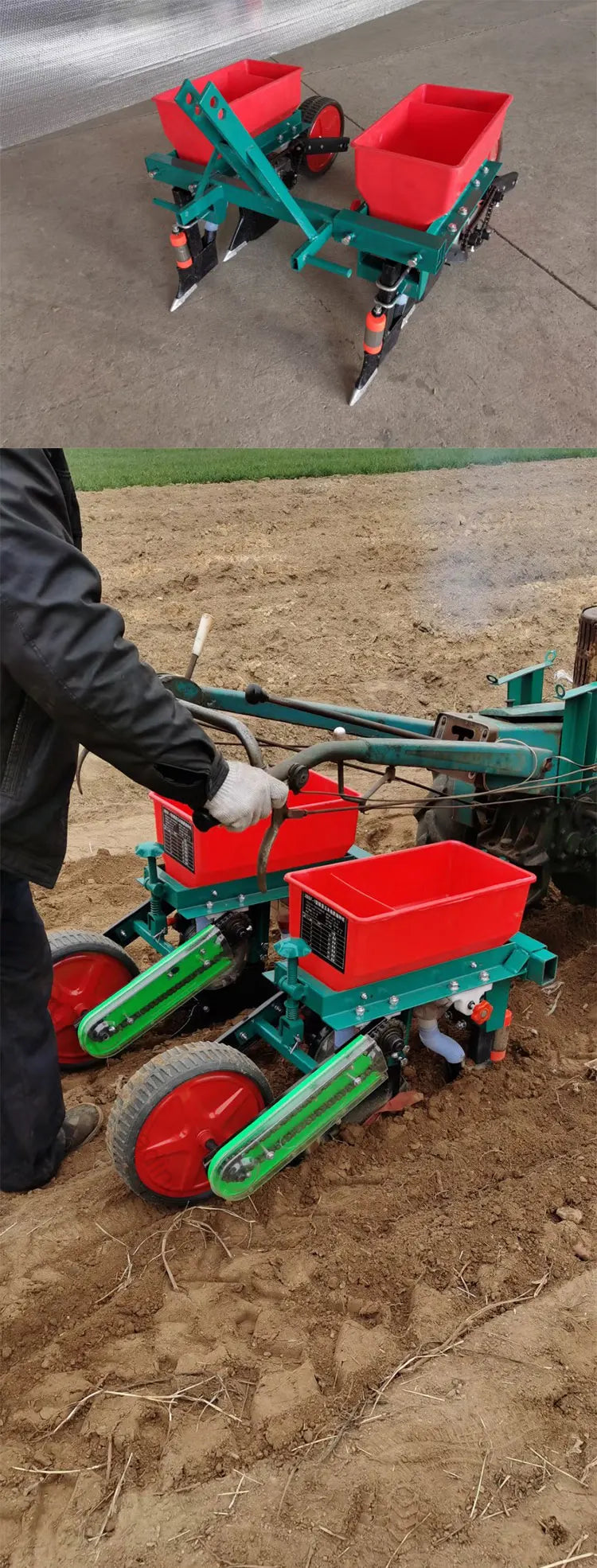 Semoir de Maïs 220V – Machine de Semis de Précision avec Engrais