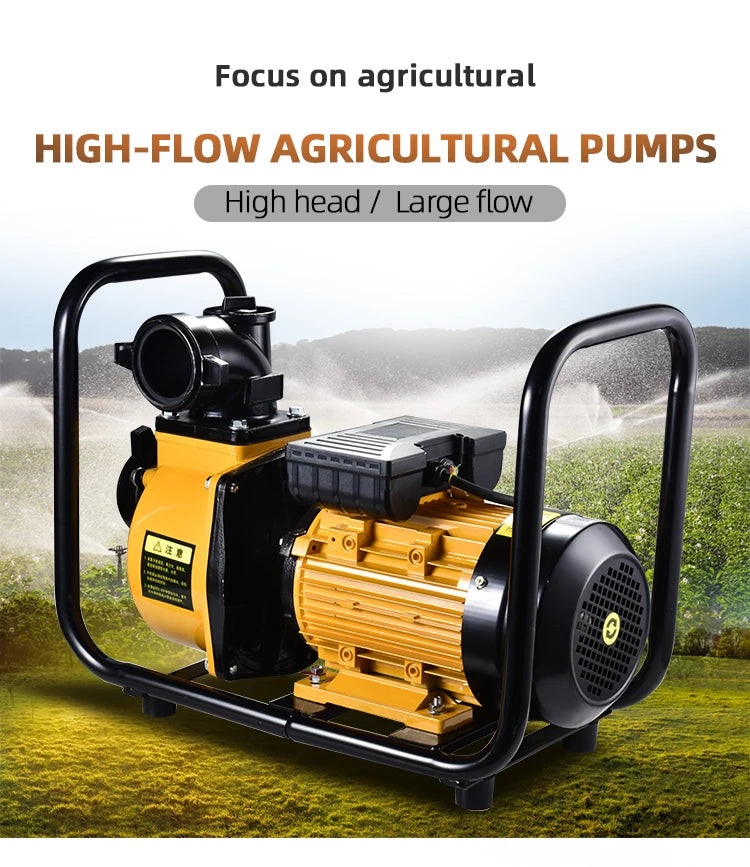 Pompe à Eau Électrique 1 Pouce – Haute Pression pour Irrigation