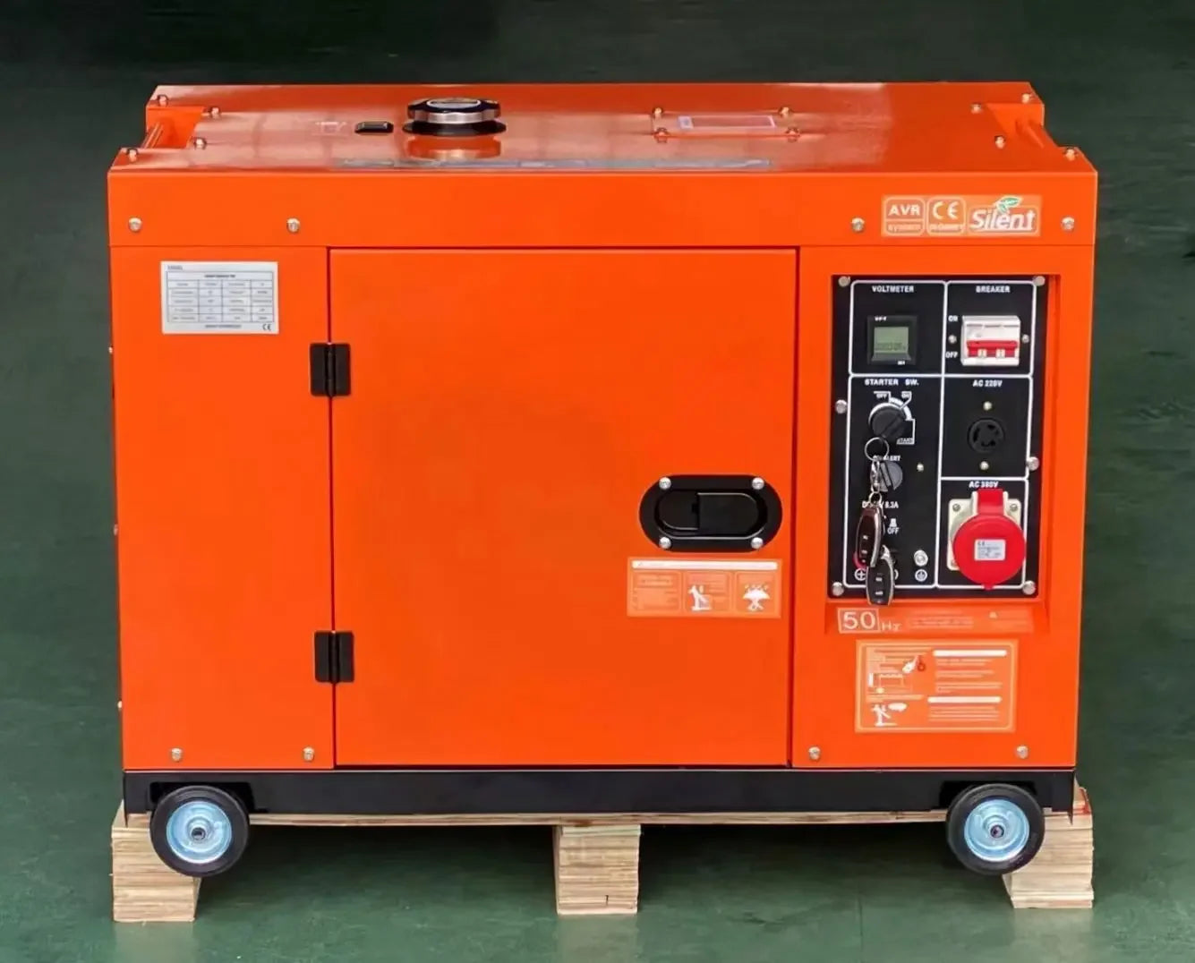 Générateur Diesel Monophasé – 3 kW à 12 kVA