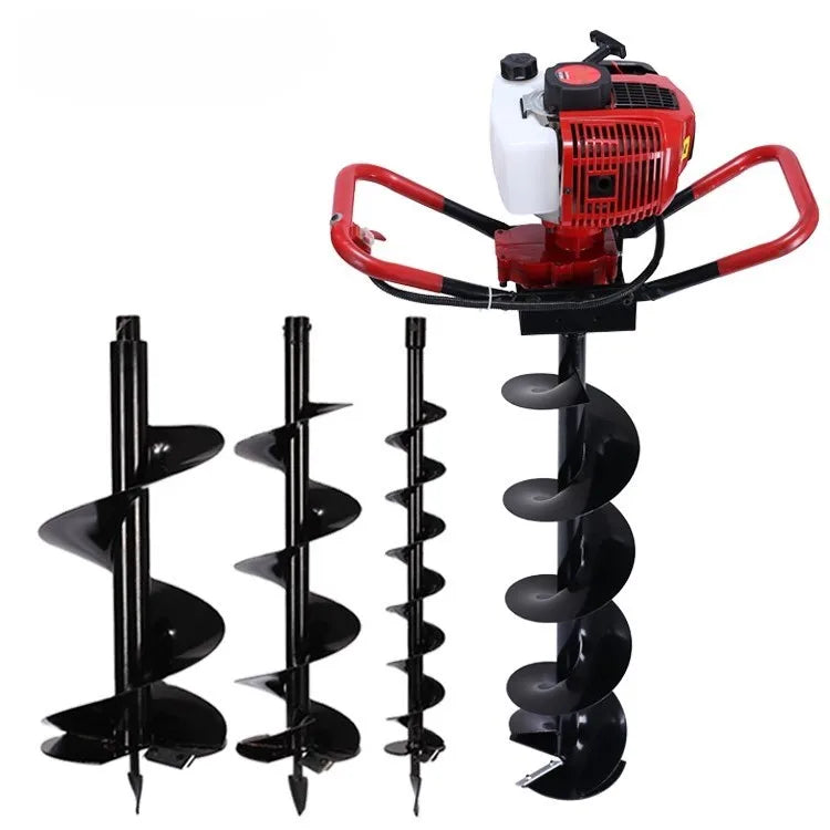 Foreuse arrière à essence 52CC pour excavateur