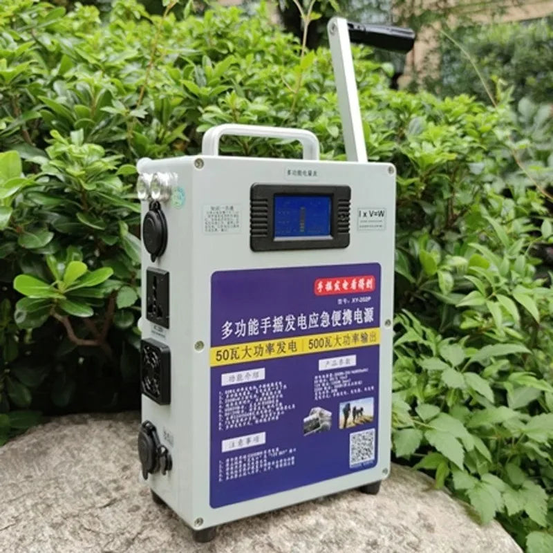 Générateur à Manivelle – Alimentation Mobile