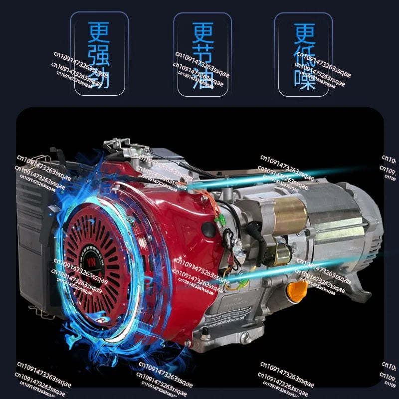 Groupe électrogène haute puissance, monophasé 220V et triphasé 380V