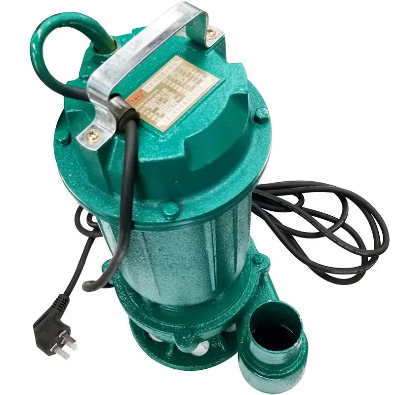 Pompe à Eau Usée 1.5Hp – 220V Auto-Amorçante pour Eaux Sales et Boueuses