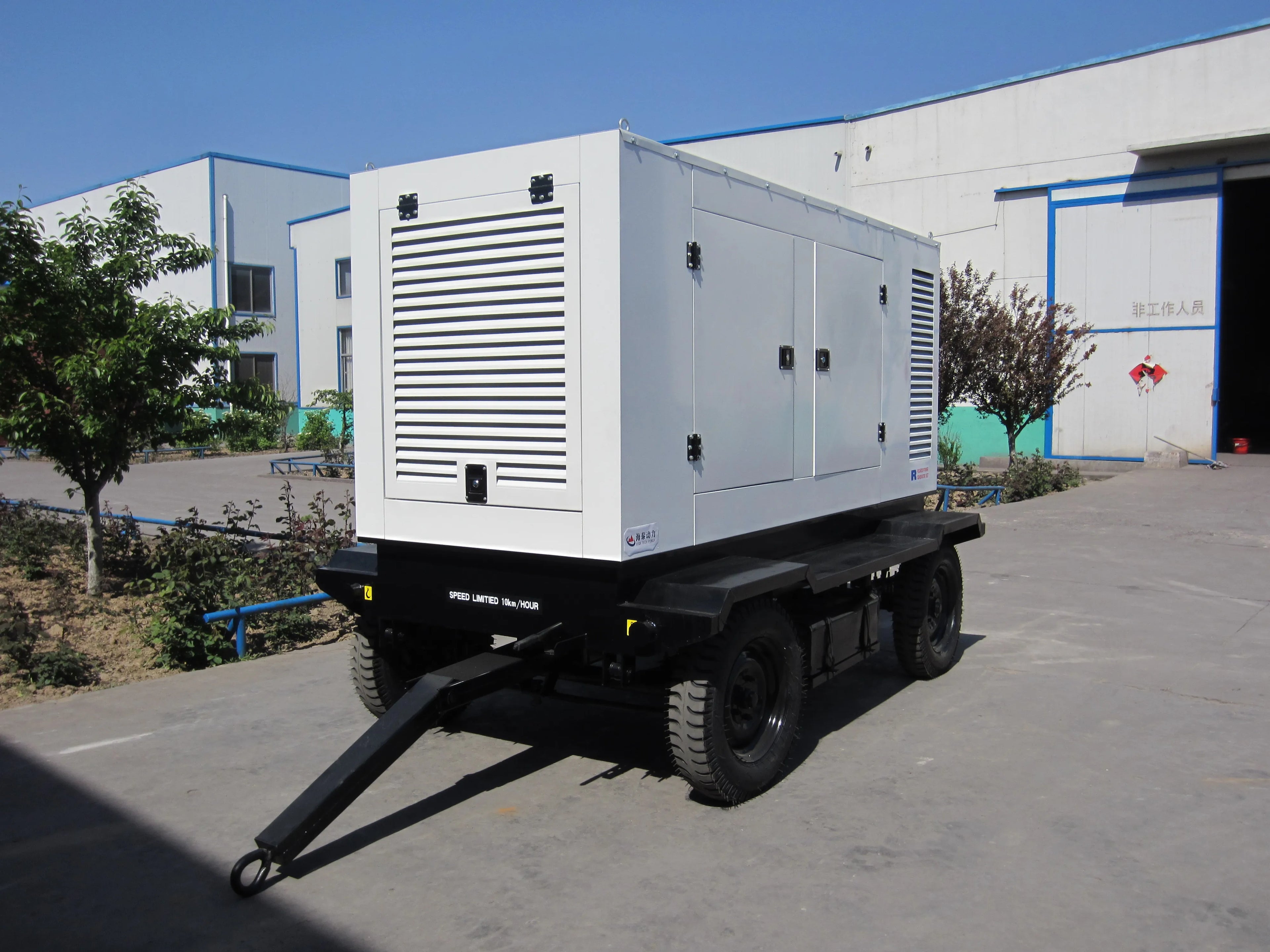 Générateur Diesel Mobile Silencieux – 62,5 kVA / 50 kW