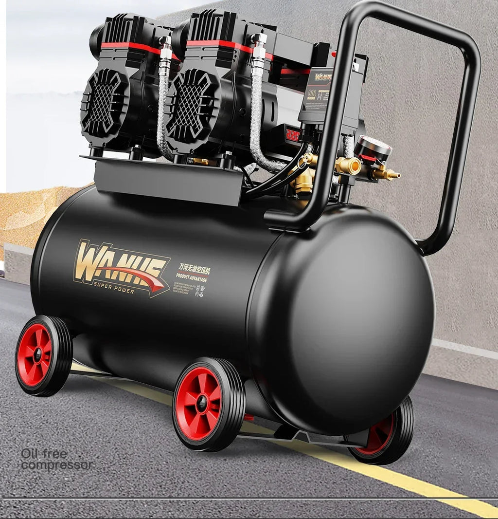 Compresseur d’air portable industriel 220V, haute pression