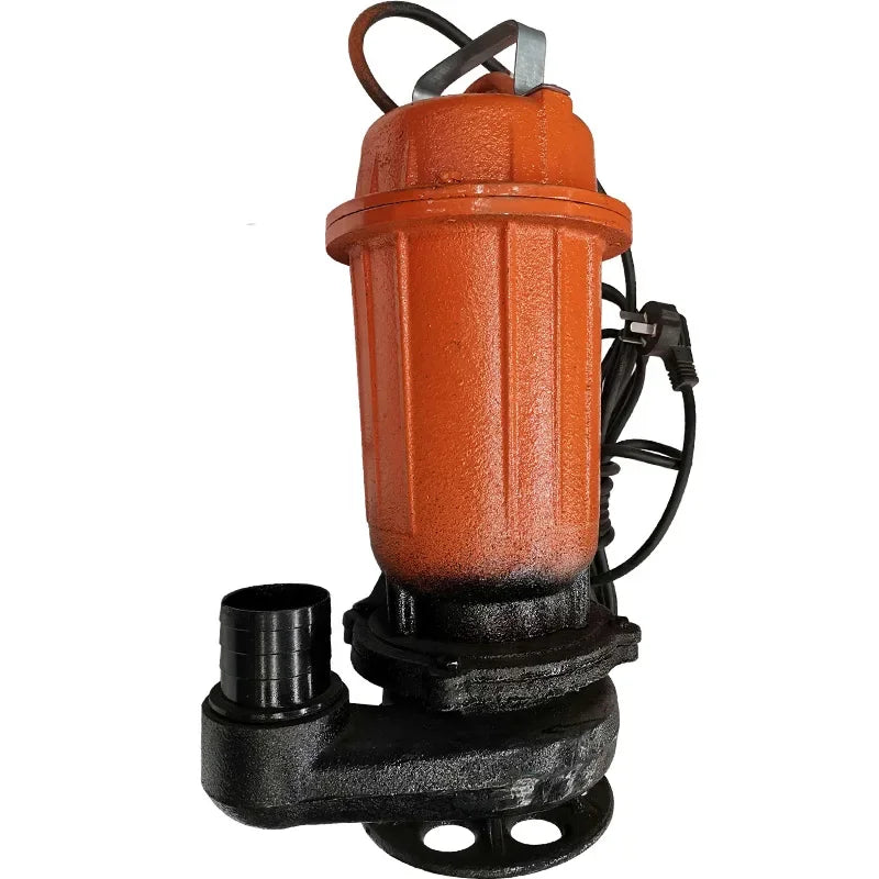 Pompe à Eau Usée 1.5Hp – 220V Auto-Amorçante pour Eaux Sales et Boueuses