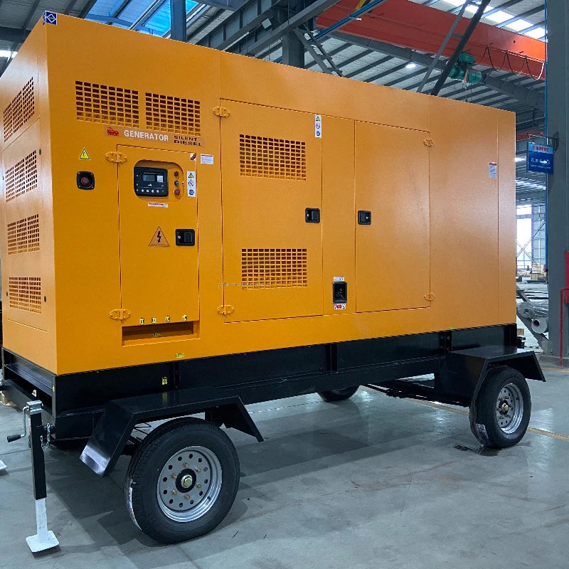 Générateur Diesel 25 kW – Super Silencieux et Étanche