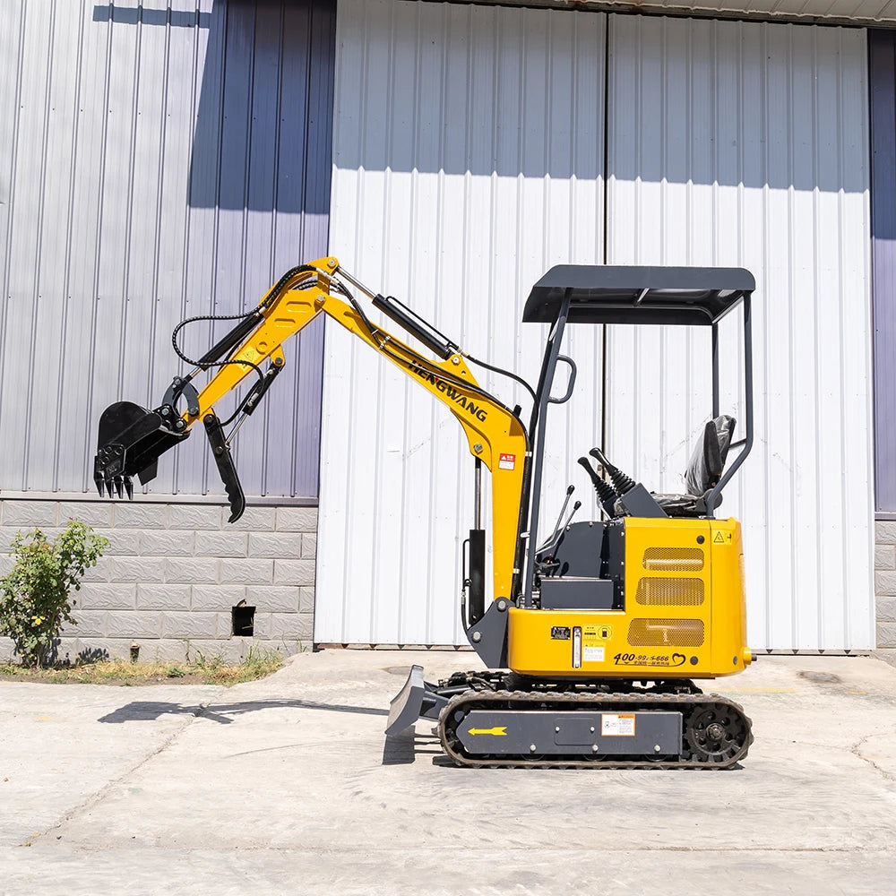 Mini-pelle sur chenilles HW-17 – 1,7 tonne