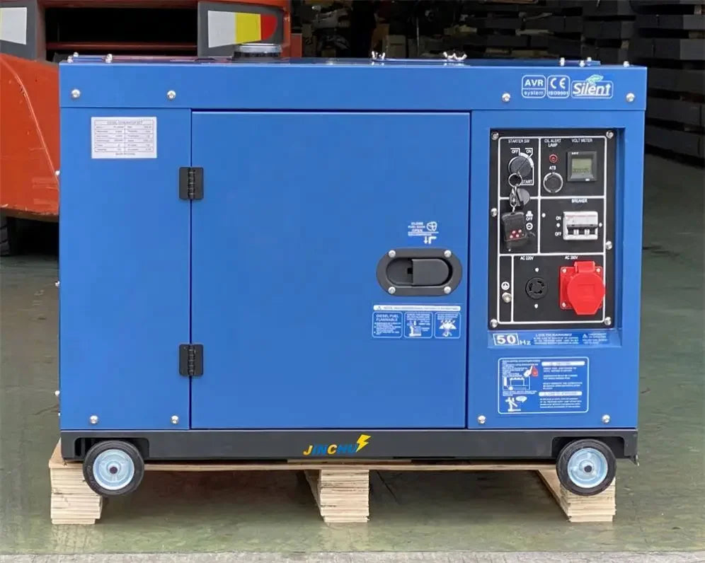 Générateur Diesel Monophasé – 3 kW à 12 kVA
