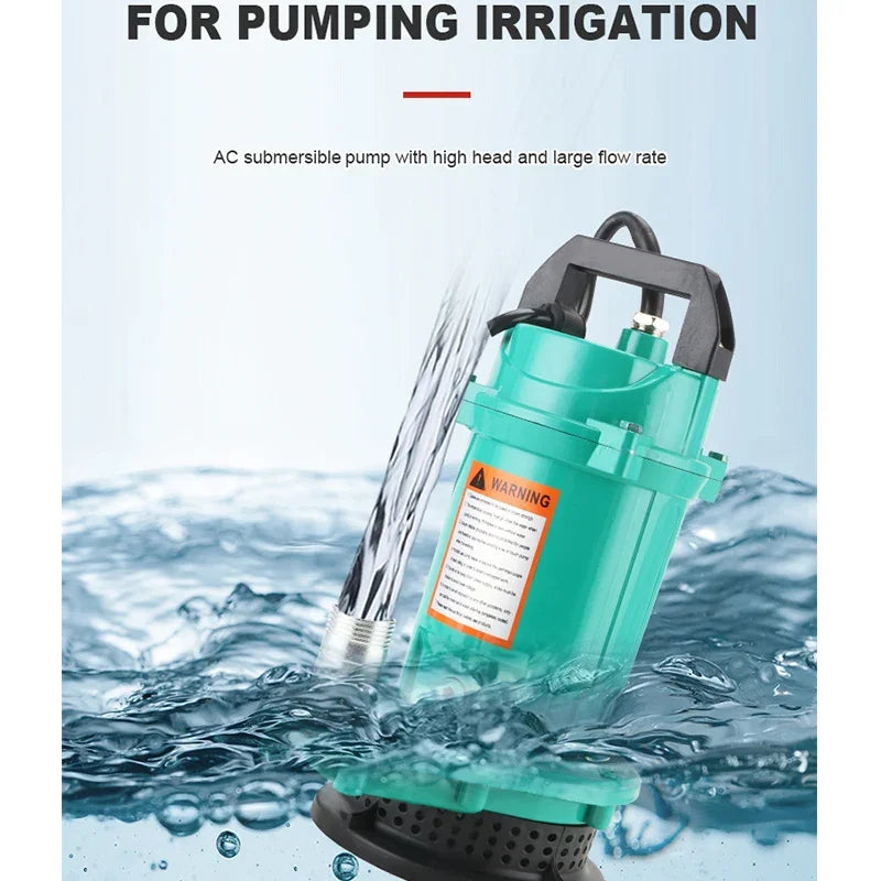 Pompe Submersible Haute Puissance – Eau Propre et Sale