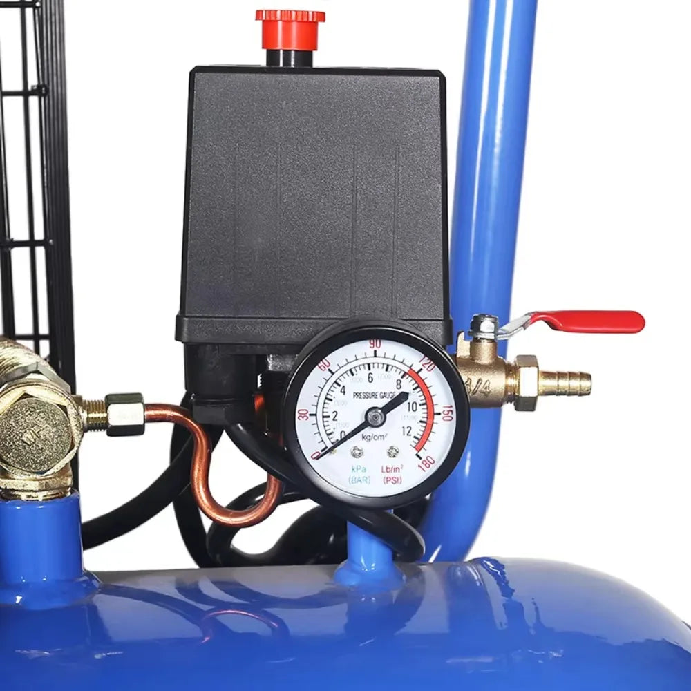 Compresseur d’Air Électrique 2Hp – 50L, Haute Pression