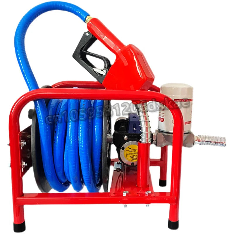 Pompe Électrique Diesel 12V / 24V / 220V – 380W avec Pistolet de Distribution et Compteur