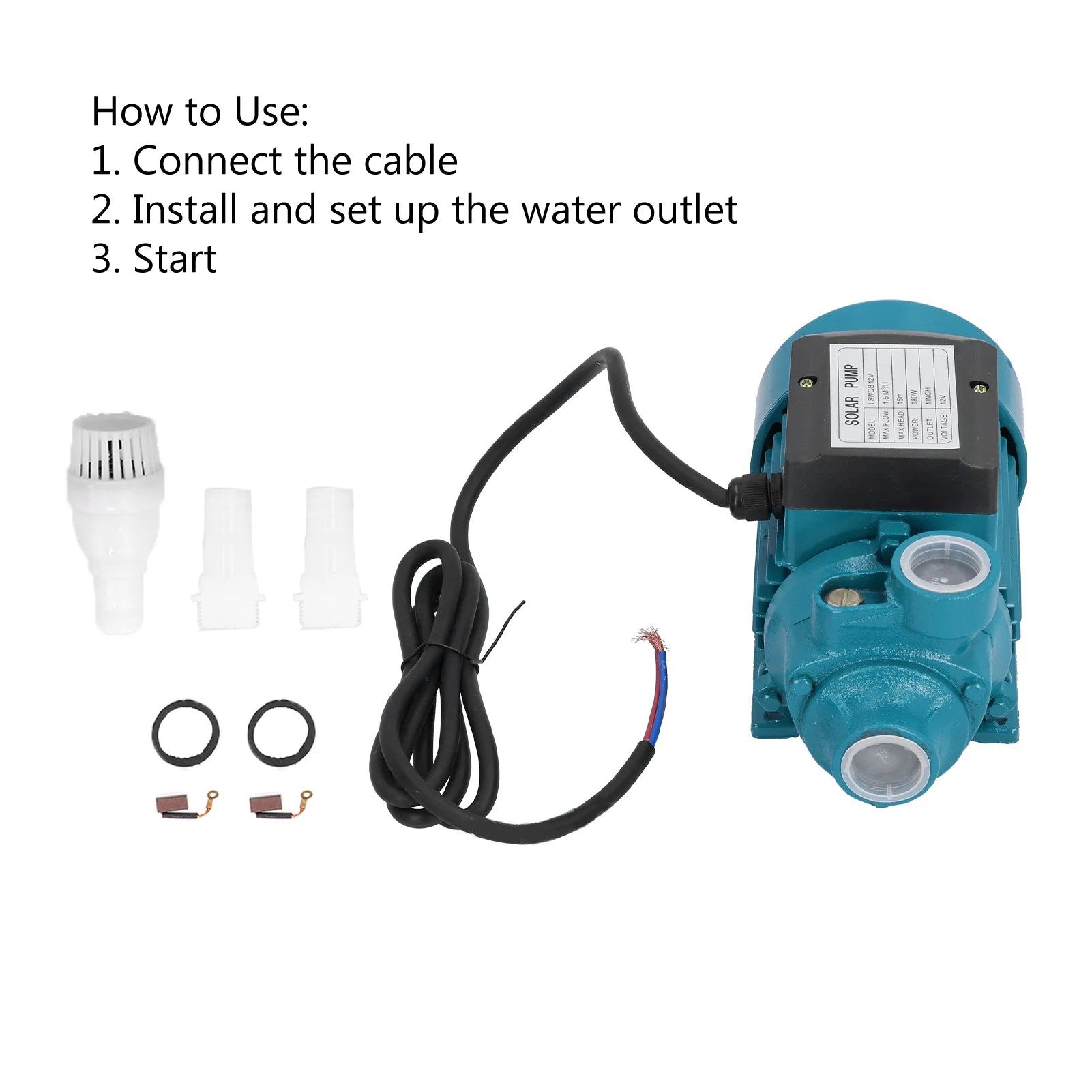 Mini Pompe Électrique – Irrigation et Usage Domestique