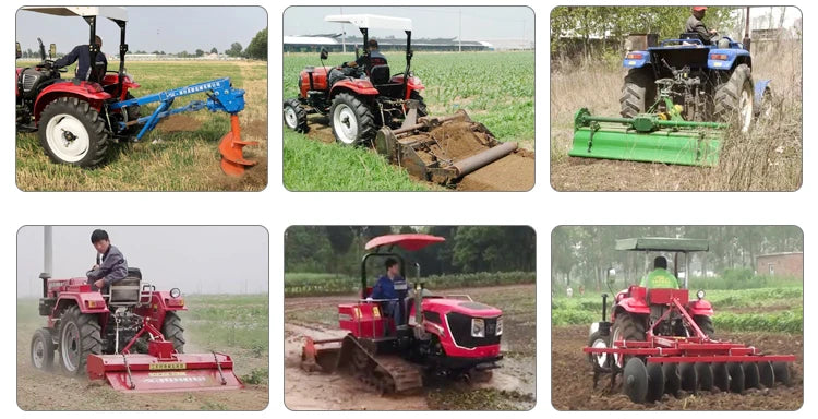 Mini Tracteur Agricole 4x4 Multifonction