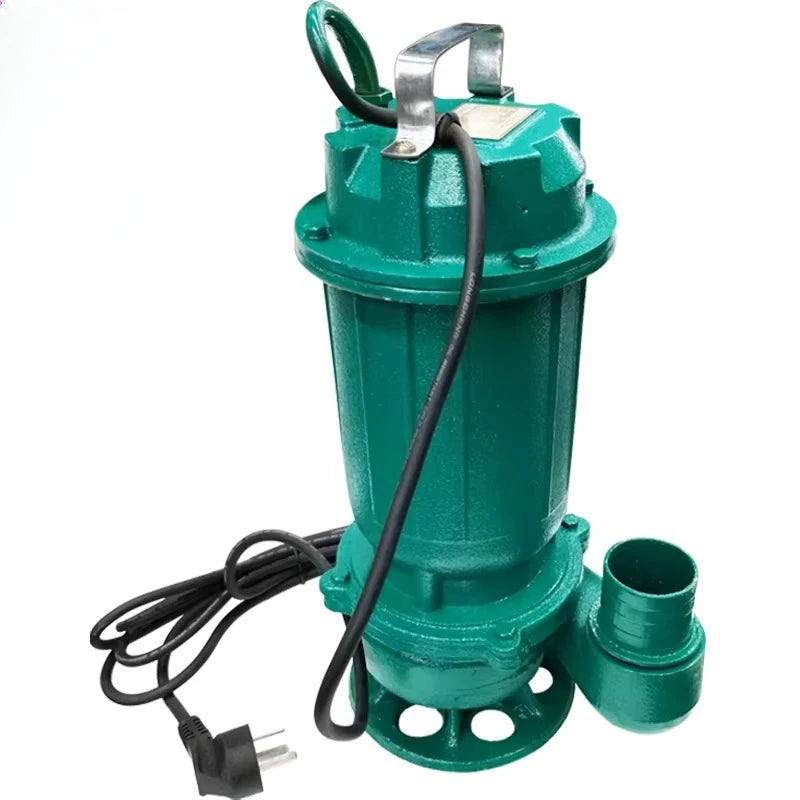 Pompe à Eau Usée 1.5Hp – 220V Auto-Amorçante pour Eaux Sales et Boueuses