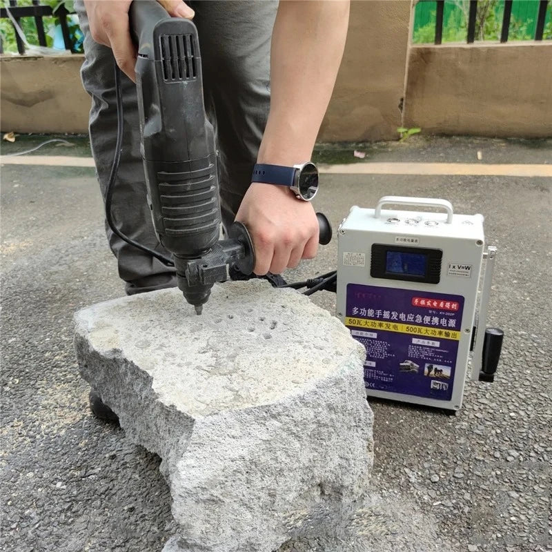 Générateur à Manivelle – Alimentation Mobile