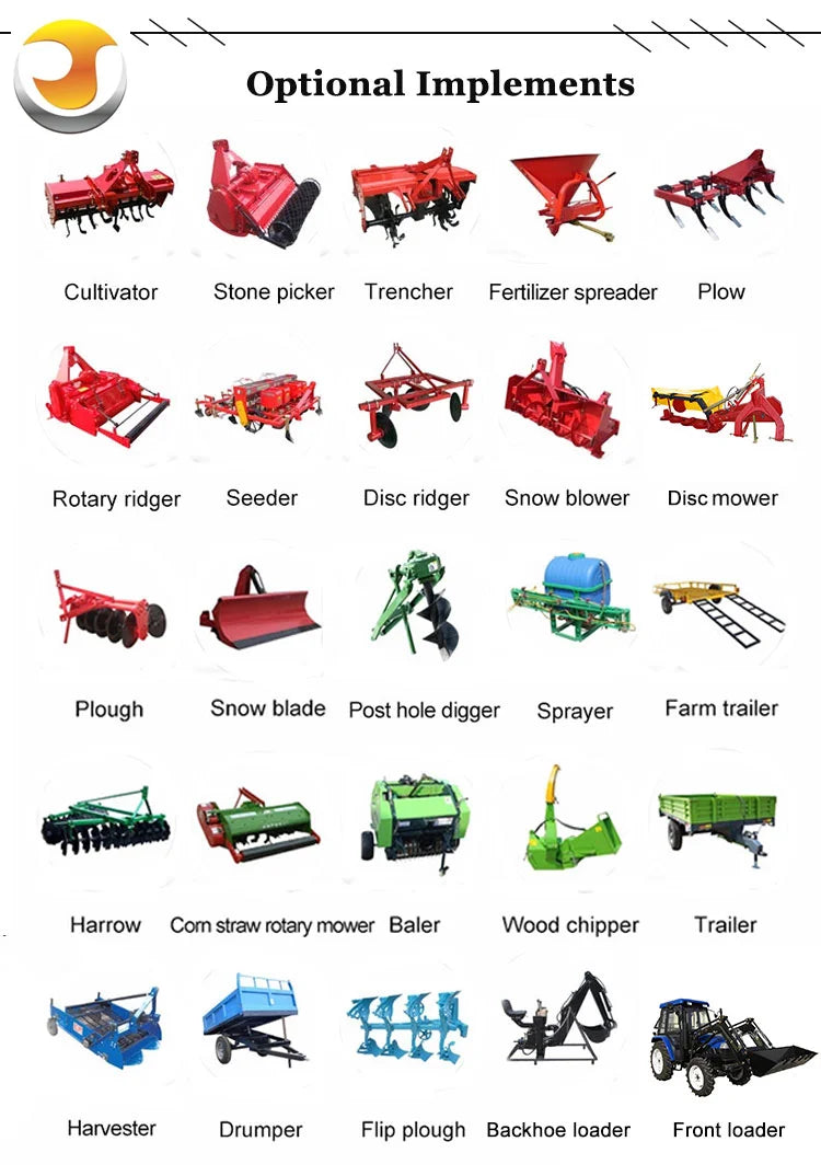 Mini-tracteur 30HP / 40HP / 50HP