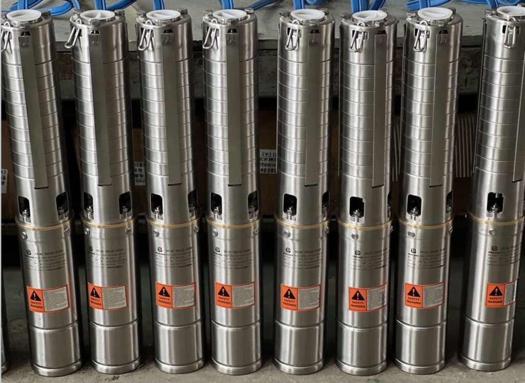 Pompe Solaire Submersible DC 72V – Haute Performance