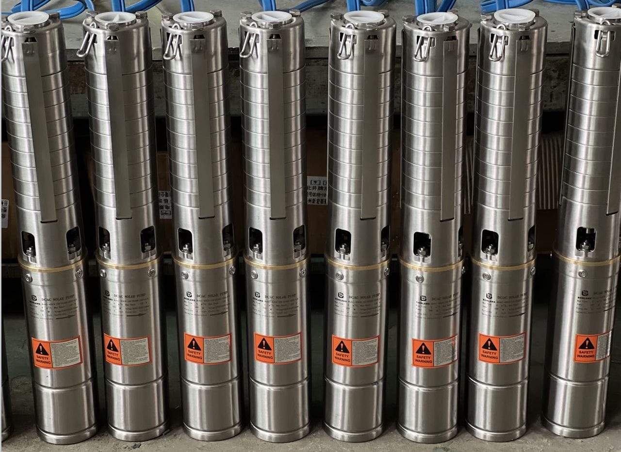 Pompe Solaire Submersible DC 72V – Haute Performance