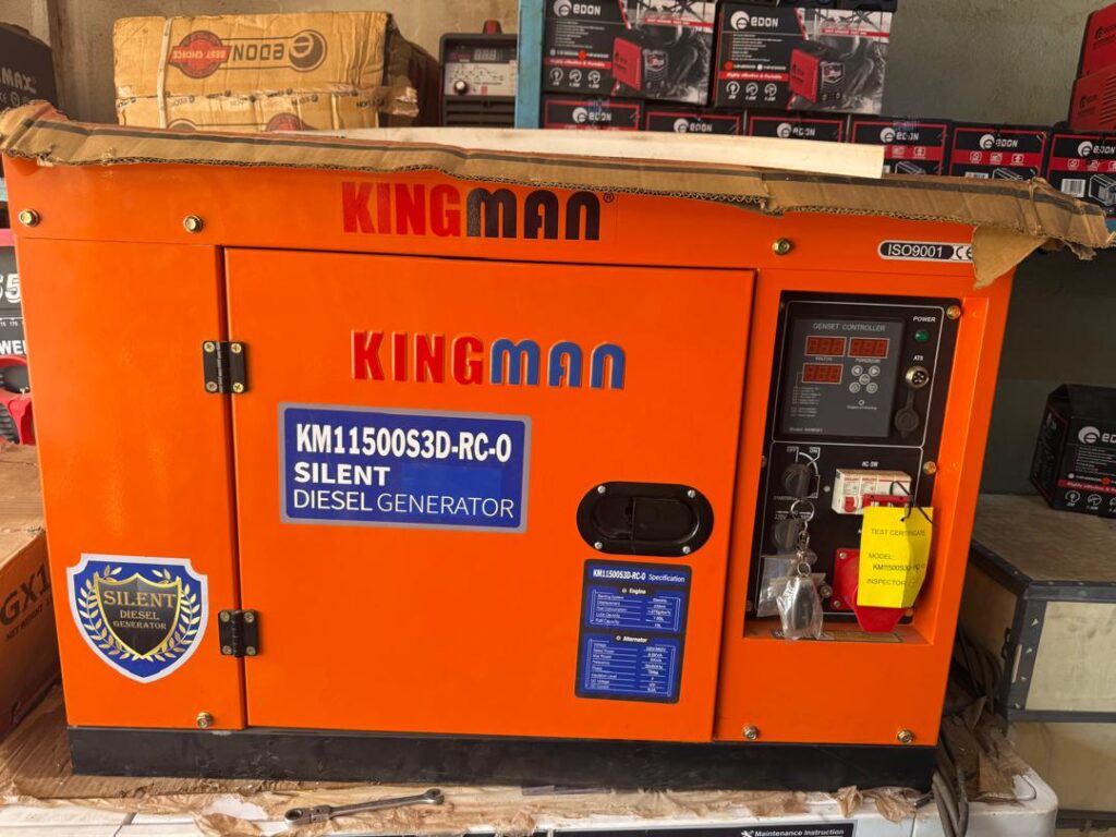 Générateur Diesel Mobile Silencieux – 62,5 kVA / 50 kW