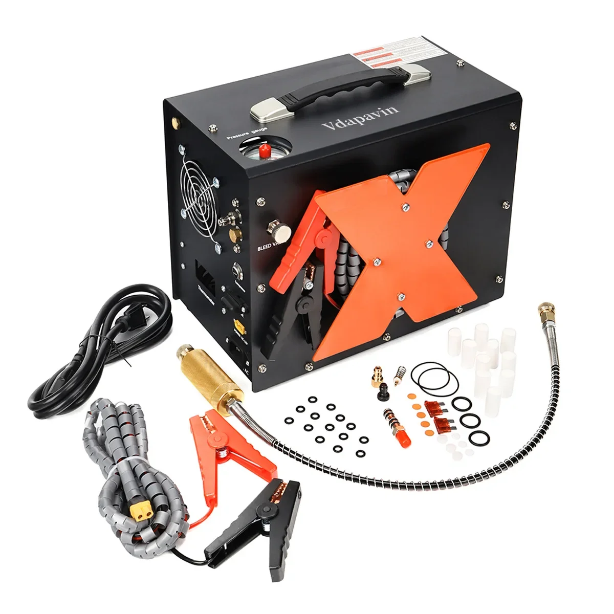 Compresseur d’air PCP avec arrêt automatique, alimenté par DC 12V (voiture)