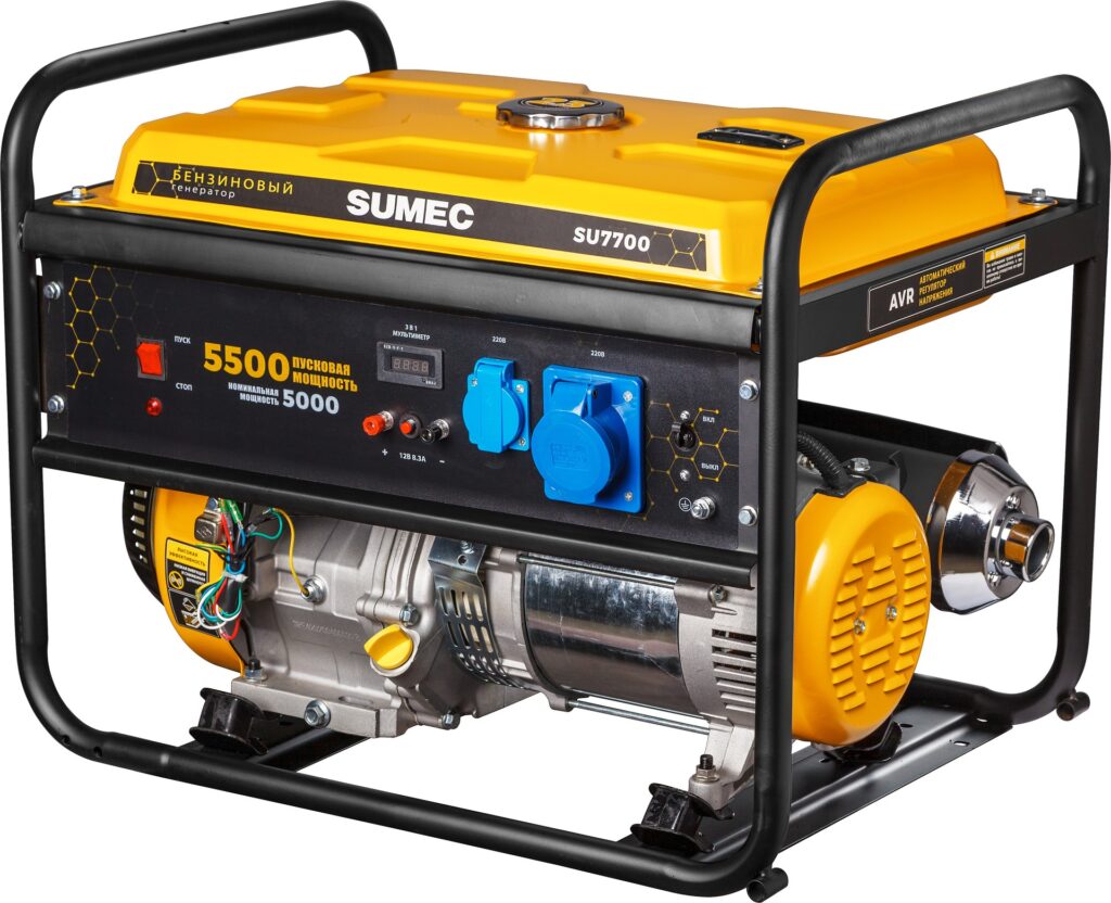 Groupe électrogène haute puissance, monophasé 220V et triphasé 380V